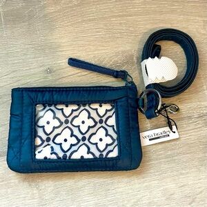 Vera Bradley Wallet Zip ID Lanyard